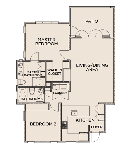 2 Bedroom - Drummond